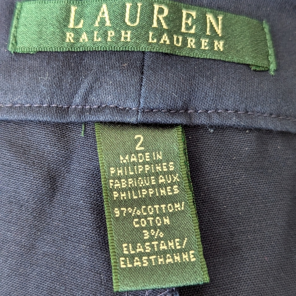 Lauren Ralph Lauren Ladies Bermuda Shorts Size 2 - Picture 3 of 4